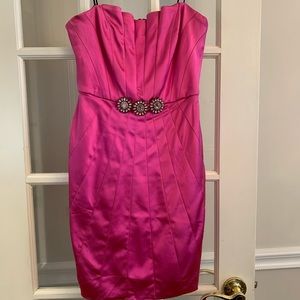 Mikael Aghal pink cocktail dress